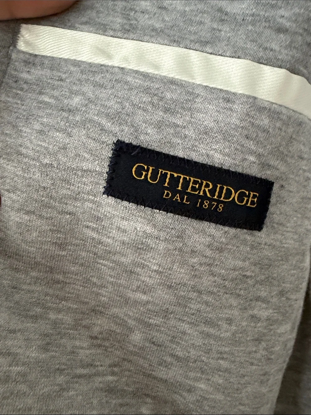 Gutteridge dal 1878 - Men's Gray Blazer  size 48 - Italian brand